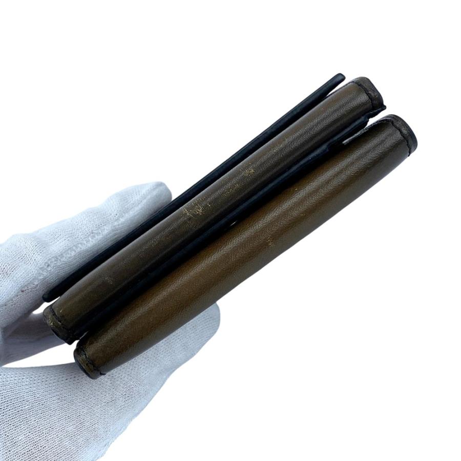 ベルルッティ ■中古■ カリグラフィー 三つ折り 財布 ウォレット コンパクト レザー ブラウン 【632280】11 |  | 05
