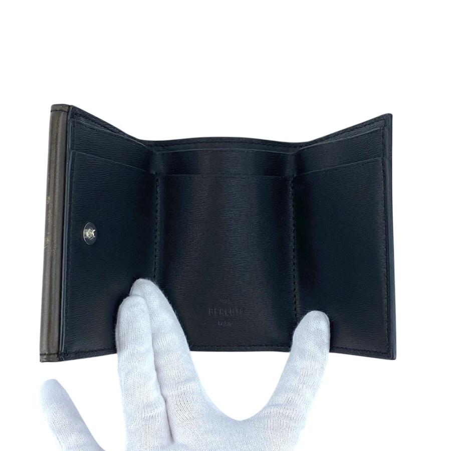 ベルルッティ ■中古■ カリグラフィー 三つ折り 財布 ウォレット コンパクト レザー ブラウン 【632280】11 |  | 06
