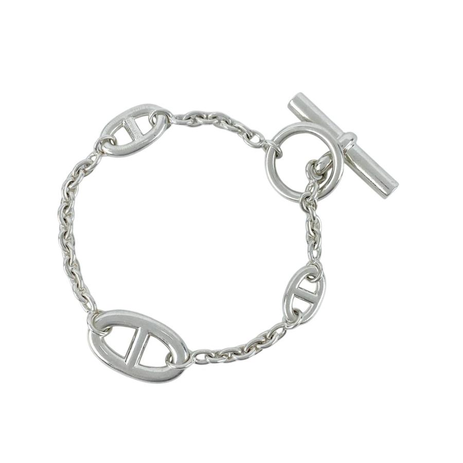 エルメス ■美品■ ファランドール ブレスレット LG アクセサリー シルバー SV925 約26g 箱 【632297】11 |  | 04