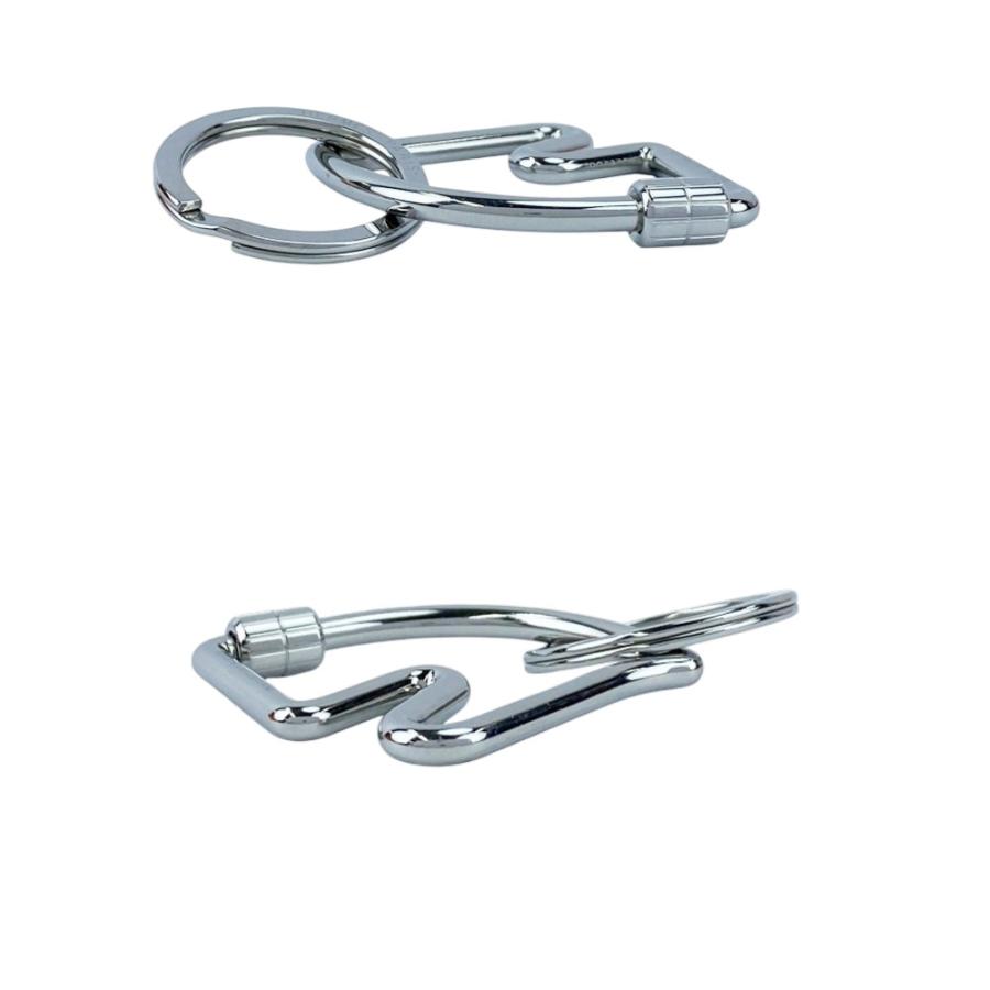 エルメス ■中古■ シュヴァル キーリング キーホルダー 馬 SS シルバー H077216FJ00 箱 【632426】11 |  | 02