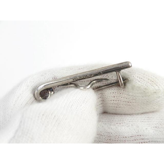 ▼値下げ▼　■美品■ヴィンテージ■　エルメス ピン ブローチ アクセサリー シルバー SV 箱 【63374】 |  | 03