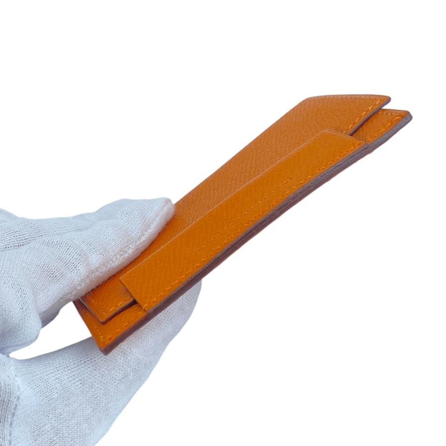 エルメス ■美品■ カードケース 名刺入れ ビジネス エプソン オレンジ □K刻 【633843】11 |  | 04