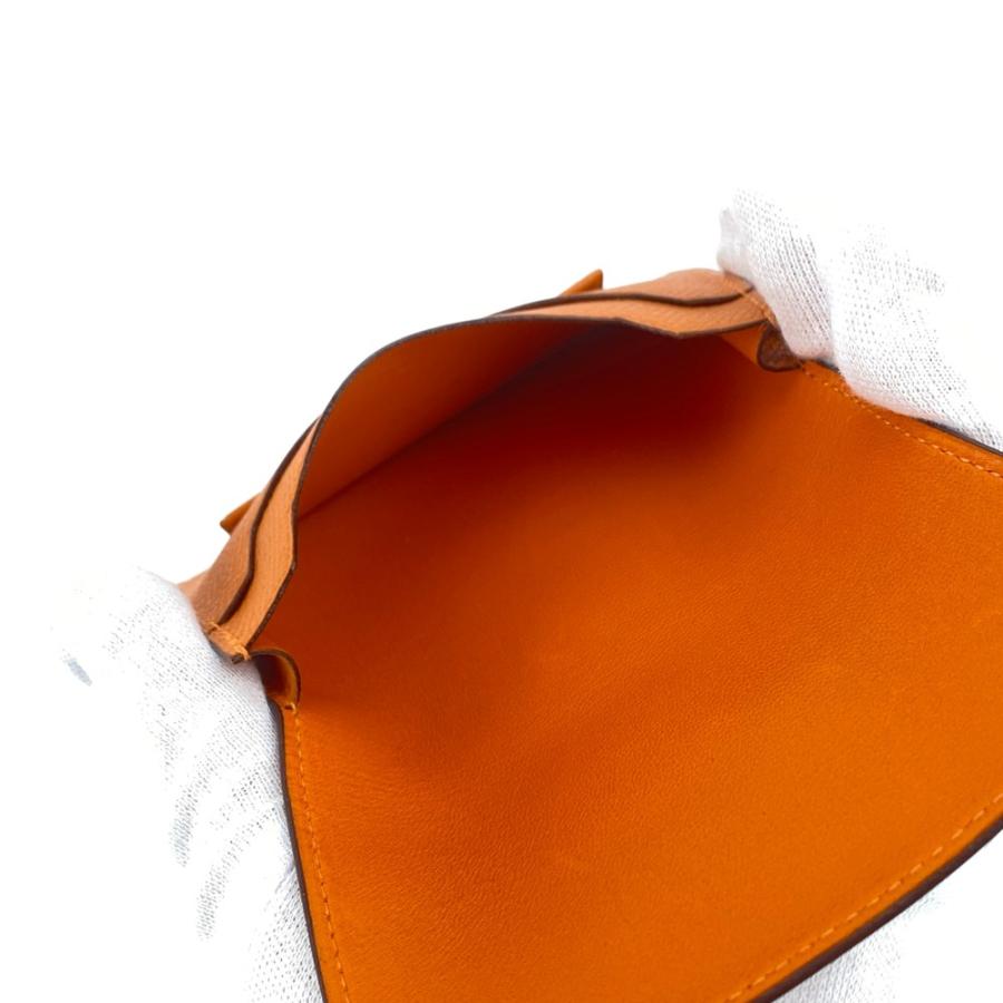 エルメス ■美品■ カードケース 名刺入れ ビジネス エプソン オレンジ □K刻 【633843】11 |  | 06