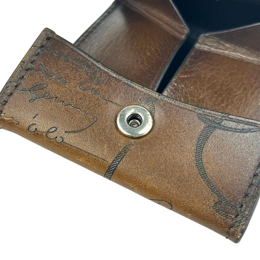 ベルルッティ ■中古■ カリグラフィ コインケース 小銭入れ レザー ブラウン 【634246】13 |  | 08