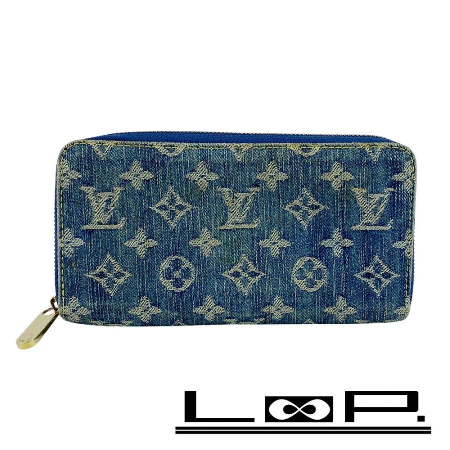 ルイヴィトン ■中古■ ジッピー ウォレット 長財布 モノグラム デニム ブルー Ｍ95341【634307】5 | 