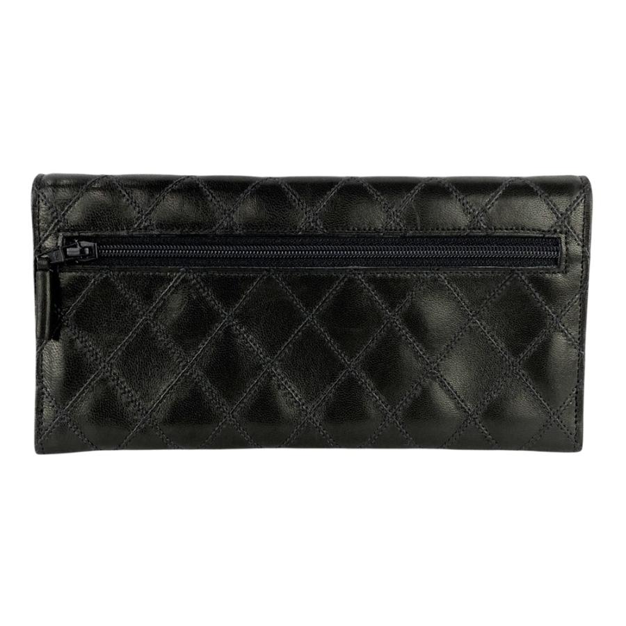 シャネル ■美品■ ビコローレ 長財布 ウォレット 小銭入れ 札入れ レザー ブラック 箱 【646638】5 |  | 01