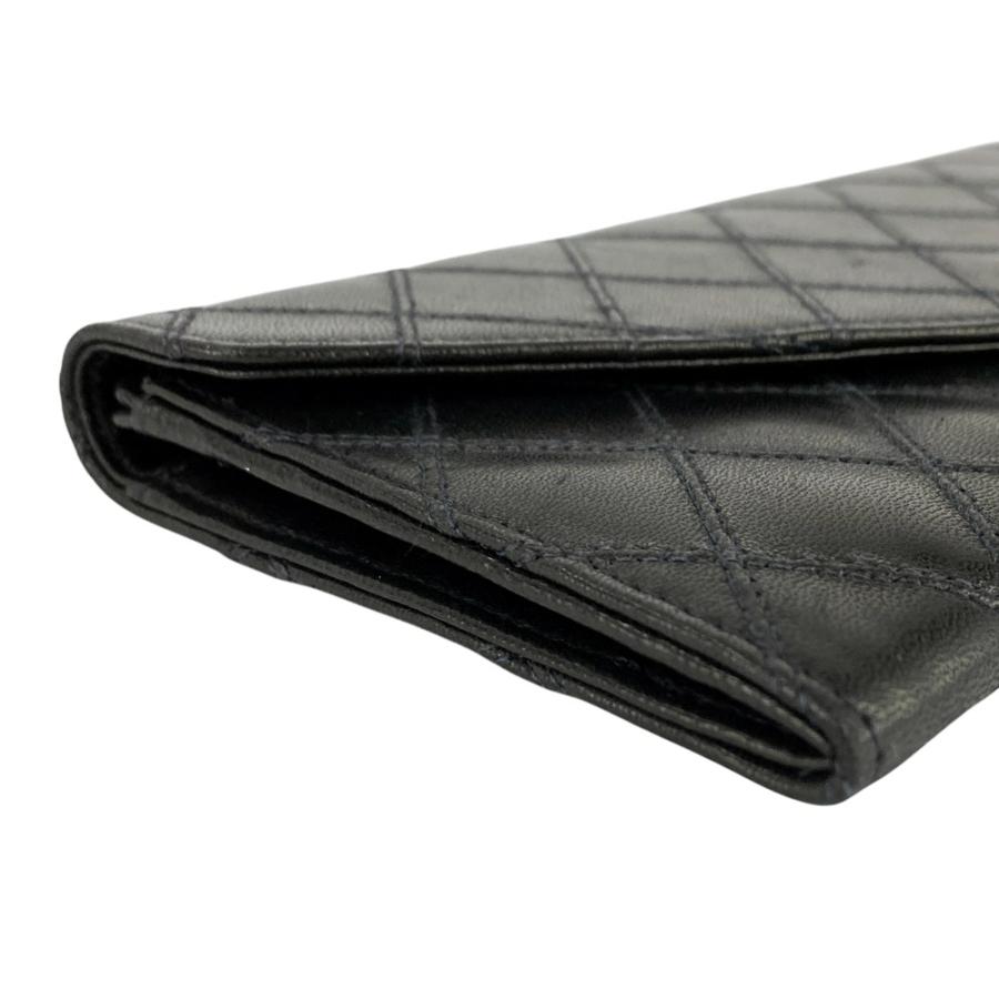 シャネル ■美品■ ビコローレ 長財布 ウォレット 小銭入れ 札入れ レザー ブラック 箱 【646638】5 |  | 02