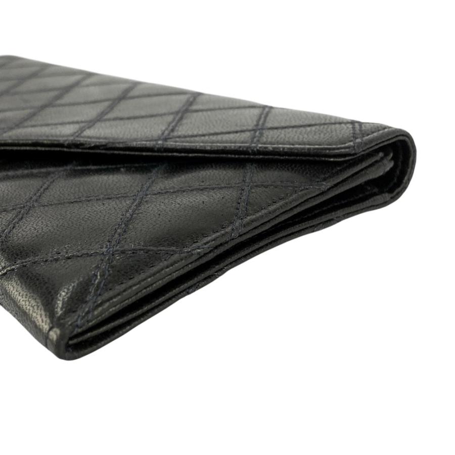 シャネル ■美品■ ビコローレ 長財布 ウォレット 小銭入れ 札入れ レザー ブラック 箱 【646638】5 |  | 03