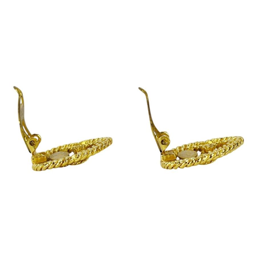 シャネル ■美品■ ココマーク トライアングル ロープ イヤリング アクセサリー GP ゴールド 28【646751】14 |  | 04