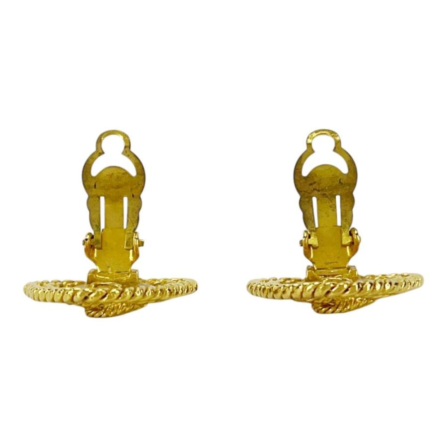 シャネル ■美品■ ココマーク トライアングル ロープ イヤリング アクセサリー GP ゴールド 28【646751】14 |  | 05