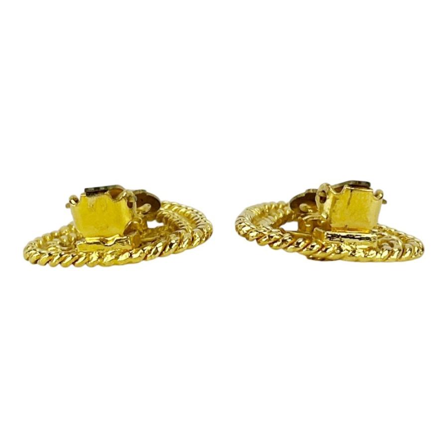 シャネル ■美品■ ココマーク トライアングル ロープ イヤリング アクセサリー GP ゴールド 28【646751】14 |  | 07