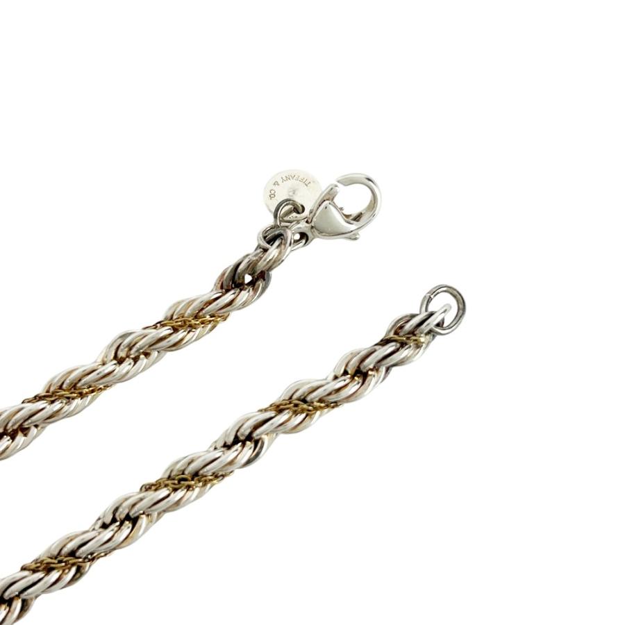 ティファニー ■中古■ ツイストロープ ネックレス アクセサリー コンビ シルバー ゴールド SV 925 K18 YG 750 46.4g【646799】5 |  | 03