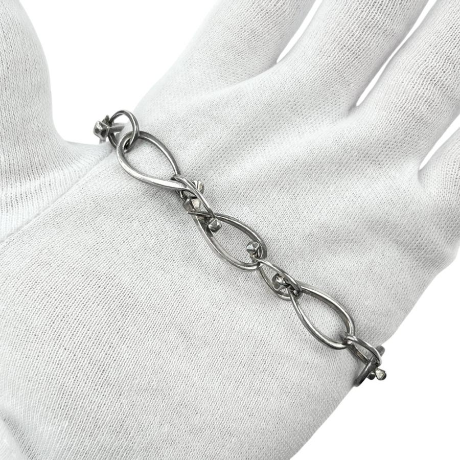 グッチ ■美品■ リング チェーン ブレスレット アクセサリー シルバー SV925  【648816】8 |  | 05