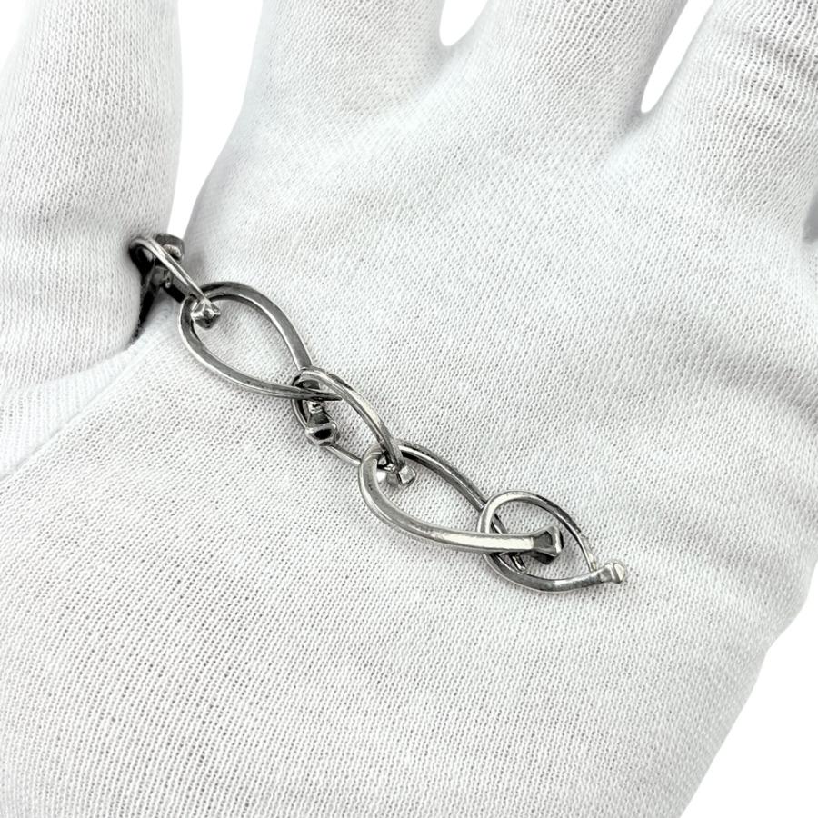 グッチ ■美品■ リング チェーン ブレスレット アクセサリー シルバー SV925  【648816】8 |  | 06