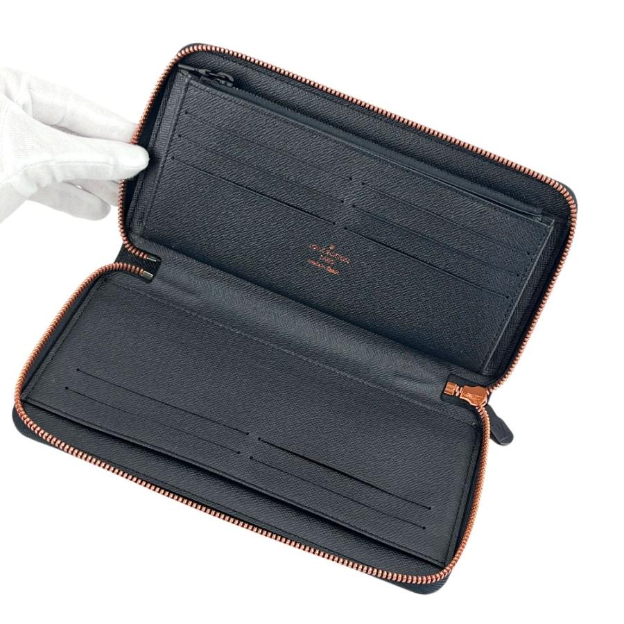 ルイヴィトン ■新同■ ジッピーオーガナイザーNM 長財布 ウォレット モノグラム インク キャンバス ネイビー M62931 箱 【651755】13 |  | 06
