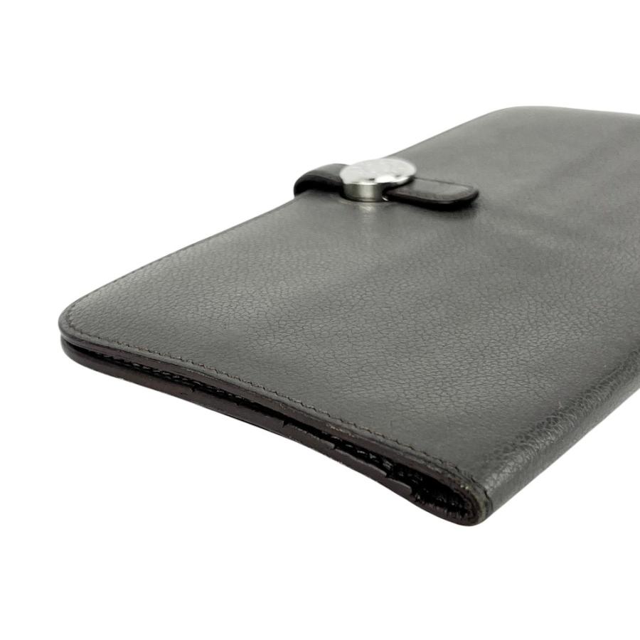 エルメス ■中古■ ドゴン ロング 長財布 ウォレット レザー グレー Z刻 【652363】13 |  | 02