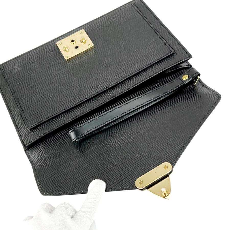 ルイヴィトン ■美品■ ポシェット セリエ ドラゴンヌ セカンドバッグ エピ GP ブラック ゴールド M52612 【656972】13 |  | 06