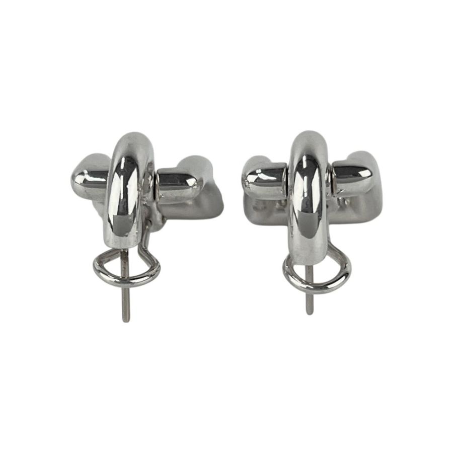 ティファニー ■美品■ オープンレクタングル ピアス アクセサリー SV925 シルバー 【658587】14 |  | 02