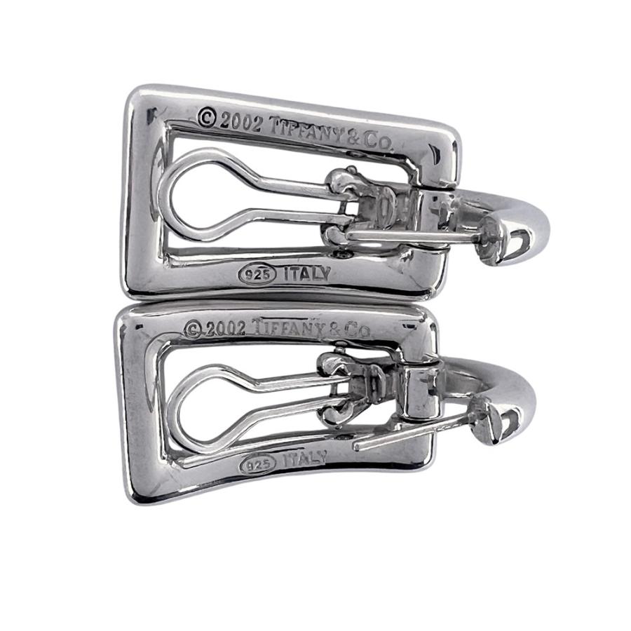 ティファニー ■美品■ オープンレクタングル ピアス アクセサリー SV925 シルバー 【658587】14 |  | 04