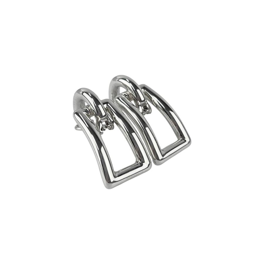 ティファニー ■美品■ オープンレクタングル ピアス アクセサリー SV925 シルバー 【658587】14 |  | 05