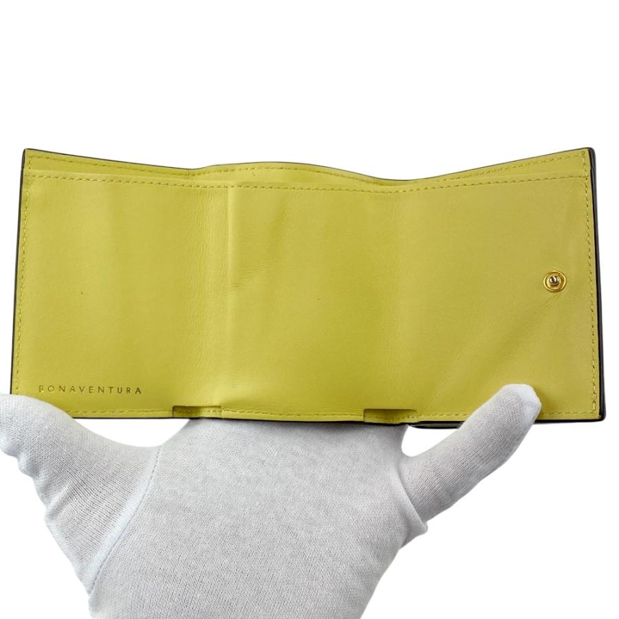 ボナベンチュラ ■中古■ 三つ折り 財布 コンパクト ウォレット レザー グレー 【659072】8 |  | 06