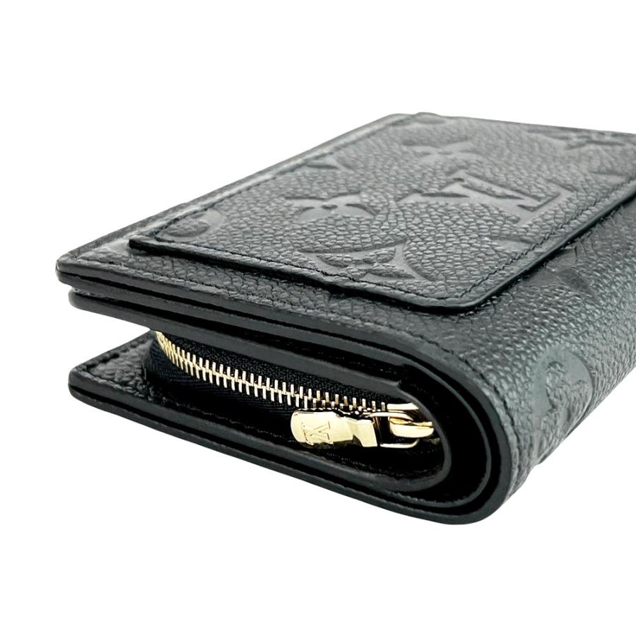 ルイヴィトン ■新同■ ポルトフォイユ クレア 二つ折り 財布 ウォレット モノグラム アンプラント ブラック M80151 箱【660177】13 |  | 02