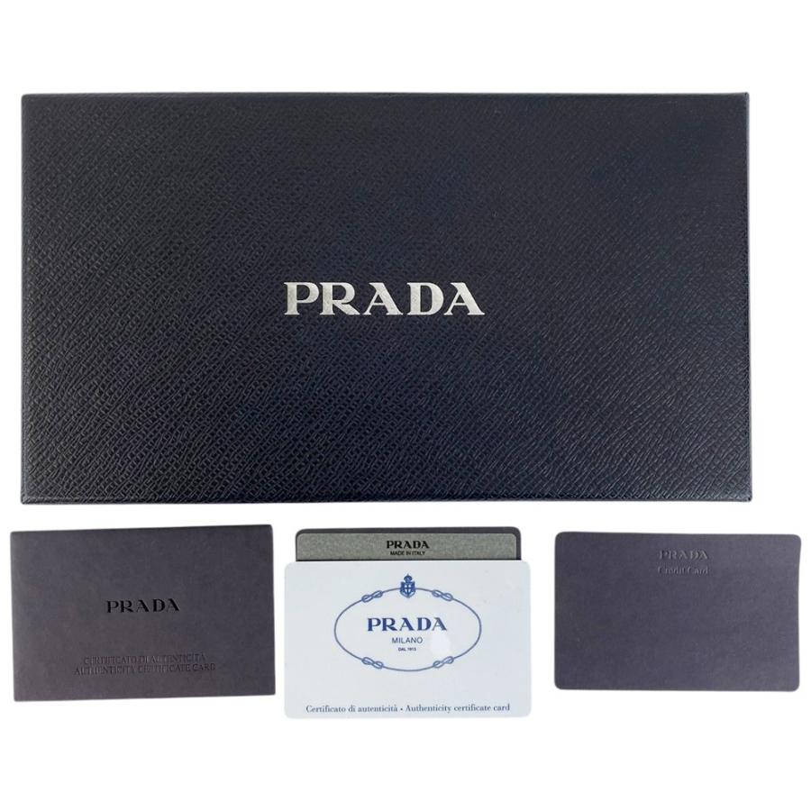 プラダ ■中古■ ラウンド 長財布 サフィアーノ レザー ブラック 1M0506 箱【661228】14 |  | 09