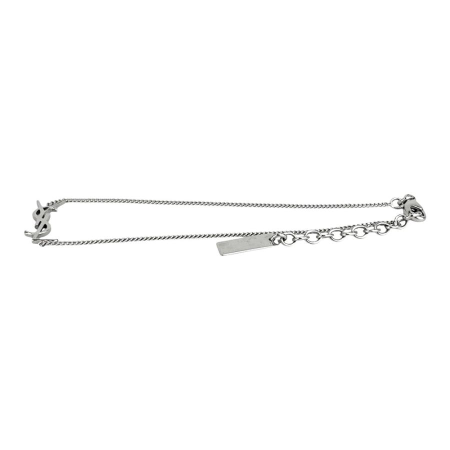 サンローラン ■新同■ カサンドラ チェーン ブレスレット アクセサリー SS シルバー【661327】13 |  | 03