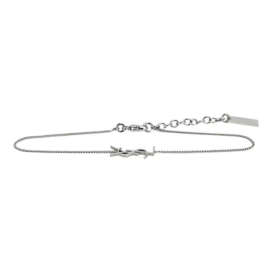 サンローラン ■新同■ カサンドラ チェーン ブレスレット アクセサリー SS シルバー【661327】13 |  | 04