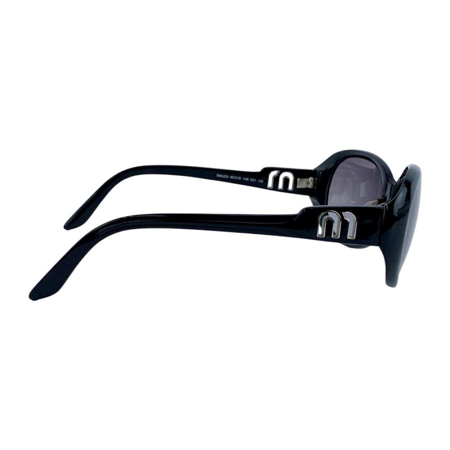 ミュウミュウ ■美品■ サングラス 眼鏡 ファッション ロゴ アクセサリー ブラック 60□16 SMU231【664052】14 |  | 01
