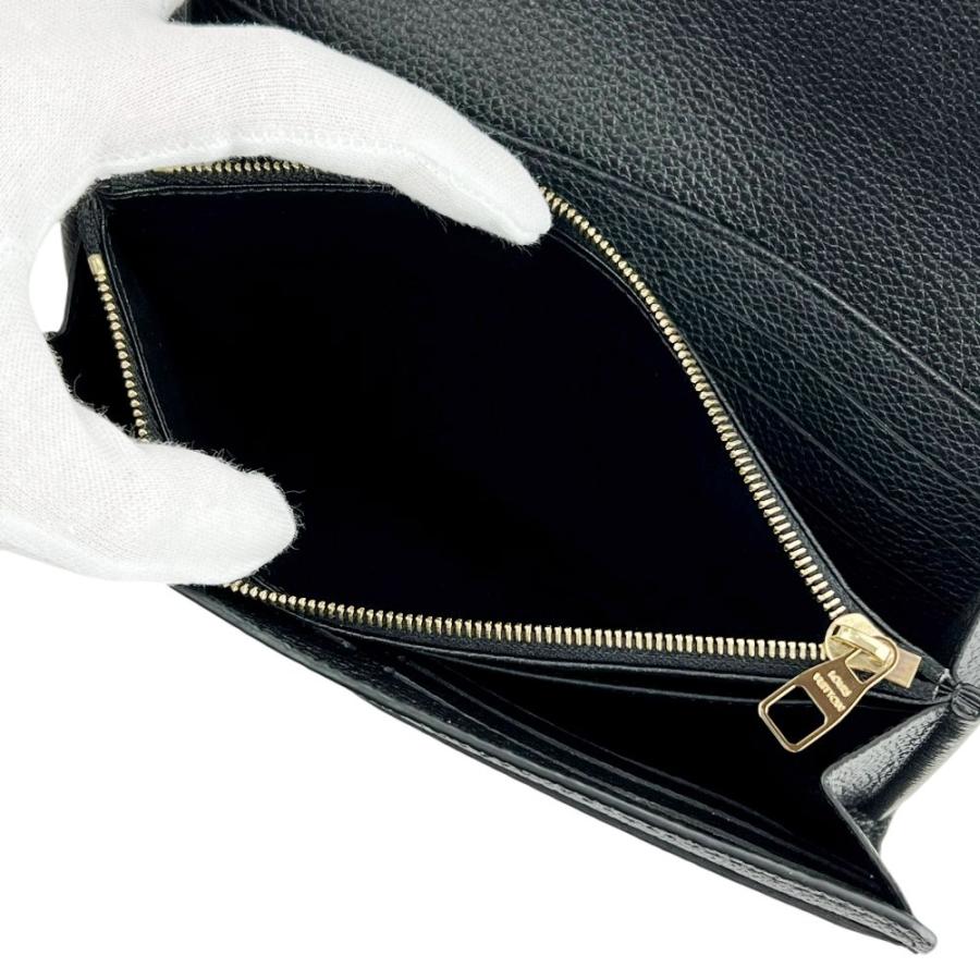 ルイヴィトン ■新同■ ポルトフォイユ サラ 長財布 ウォレット モノグラム アンプラント ブラック M82257【665851】13 |  | 07