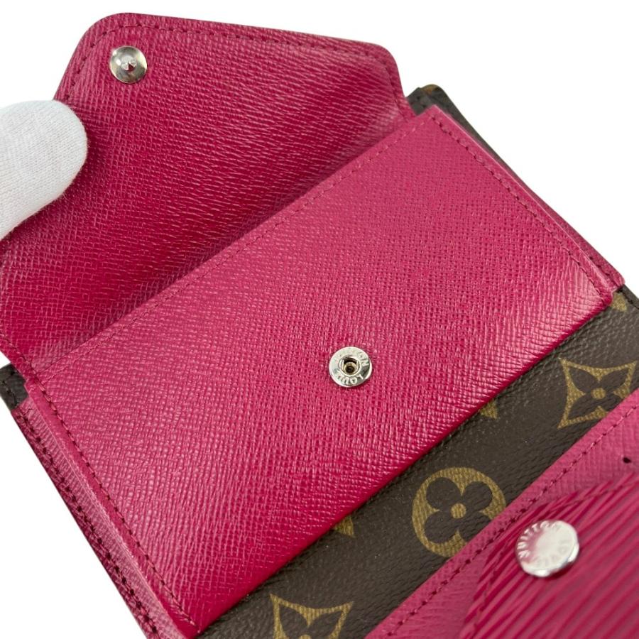 ルイヴィトン ■美品■ ポルトフォイユ マリール コンパクト 三つ折り 財布 ウォレット モノグラム エピ フューシャ M60494 【665905】8 |  | 07