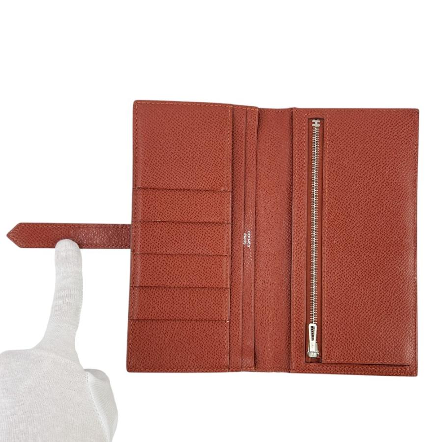 エルメス □中古□ ベアンスフレ 長財布 ウォレット エプソン SS