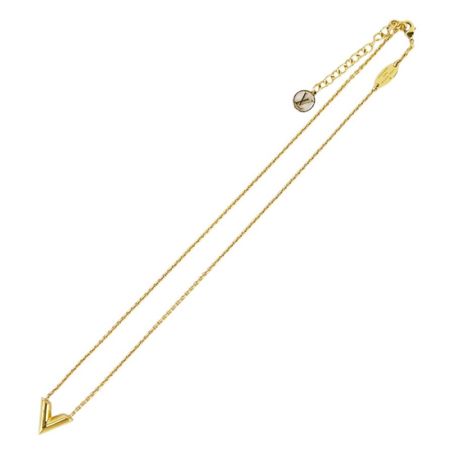 ルイヴィトン ■美品■ エセンシャルV ネックレス アクセサリー GP ゴールド M61083 箱 【667640】3 |  | 06