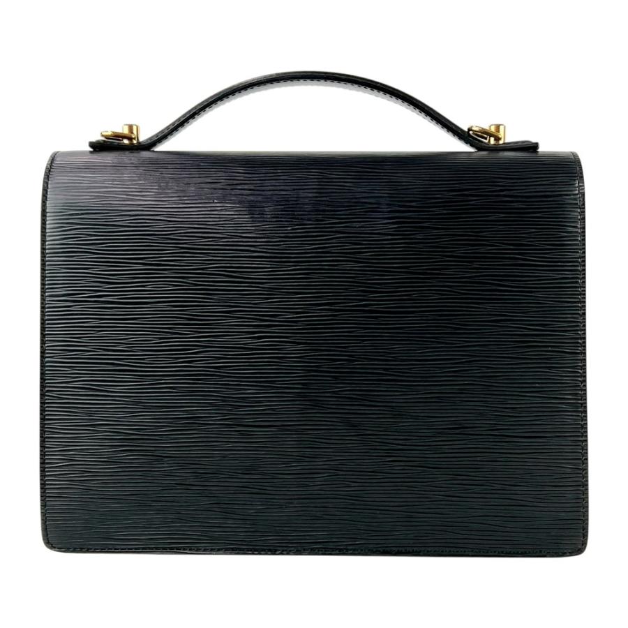 ルイヴィトン ■美品■ モンソー 28 2WAY ハンド ショルダー バッグ エピ ブラック M52122【671173】14 |  | 01