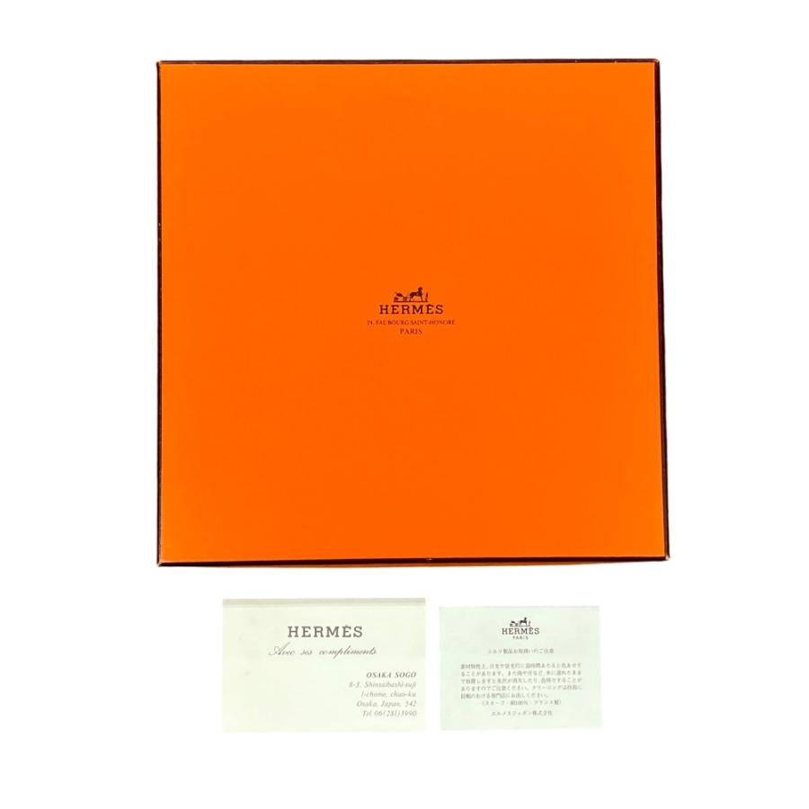 エルメス ■美品■ コンチェルト カレ90 スカーフ ファッション シルク レッド 箱【671289】12 |  | 09