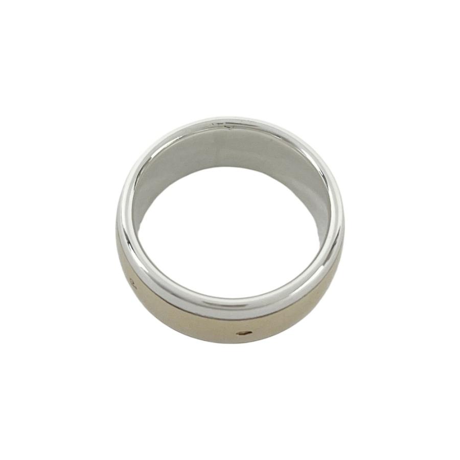 エルメス ■新同■ Hロゴ リング 指輪 アクセサリー コンビ K18 YG750 SV925 ゴールド シルバー #53 箱【671494】14 |  | 05