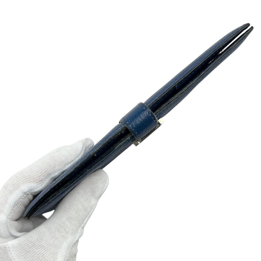 エルメス ■中古■ ベアン クラシック 長財布 二つ折り ウォレット シェーブル ブルー □J刻 【672415】8 |  | 04