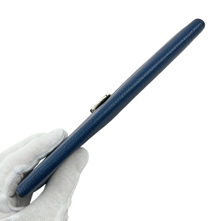 エルメス ■中古■ ベアン クラシック 長財布 二つ折り ウォレット シェーブル ブルー □J刻 【672415】8 |  | 05