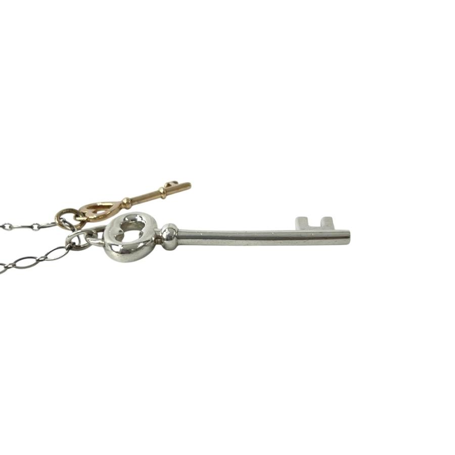 ティファニー ■美品■ ハート キー ネックレス アクセサリー コンビ 鍵 SV925 PG750 シルバー ピンクゴールド 13.0ｇ 【672644】8 |  | 02