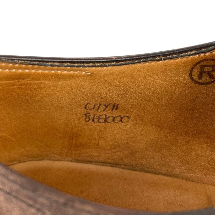 ジョンロブ ■中古■ シティ２ ビジネス ドレス シューズ リジェクト品 レザー ブラウン #8  【673245】14 |  | 06
