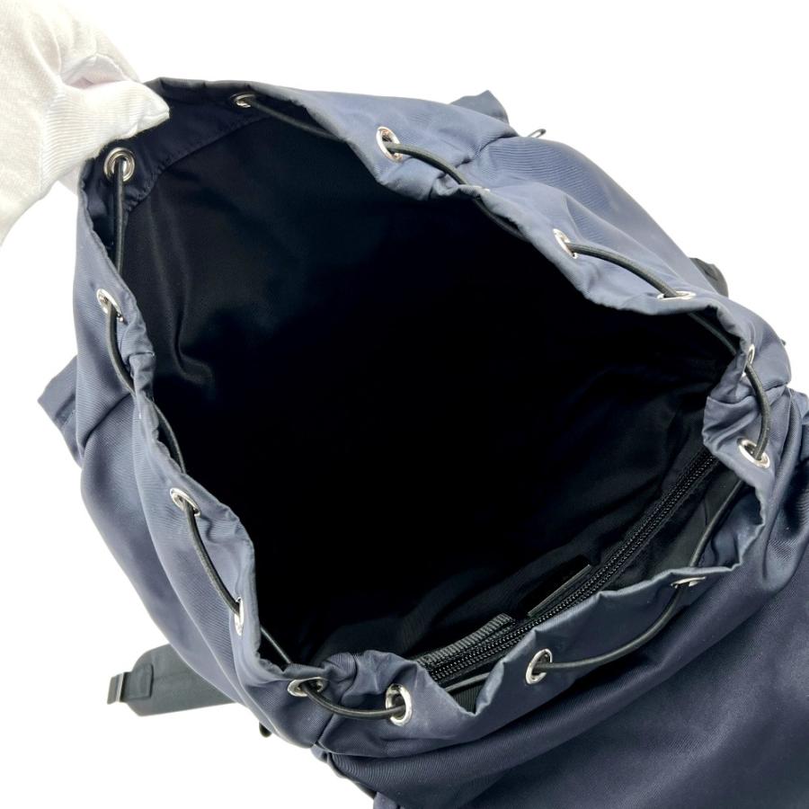 プラダ ■中古■ リュック バッグ カバン ナイロン 紺 ネイビー【673566】12 |  | 06