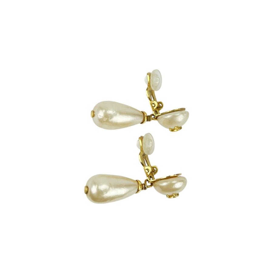 シャネル ■中古■ ココマーク パール イヤリング アクセサリー フェイクパール GP ゴールド 93A 【674822】11 |  | 05