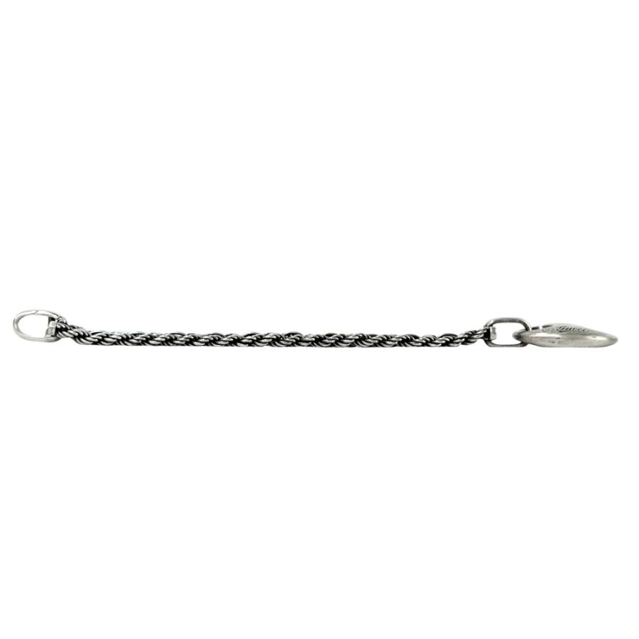 グッチ ■美品■ マリーナ チェーン ブレスレット アクセサリー SV 925 シルバー #18 箱【675706】12 |  | 03