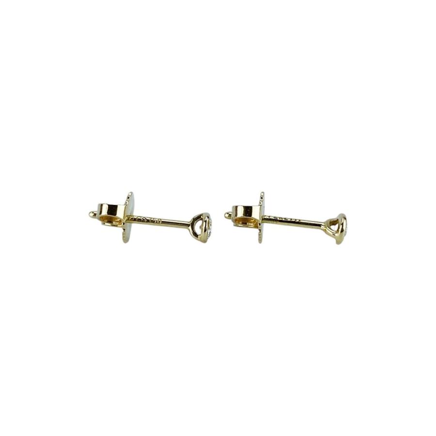 ティファニー ■新同■ バイザヤード ピアス アクセサリー K18 YG750 イエローゴールド 0.9g 箱【676871】13 |  | 02