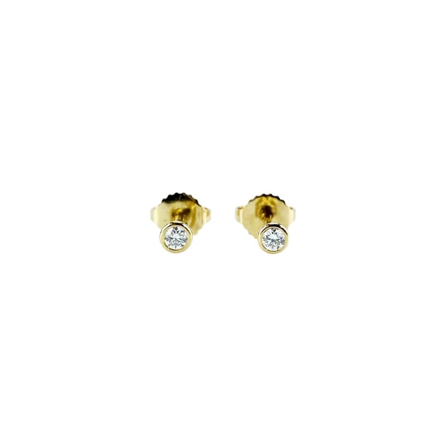 ティファニー ■新同■ バイザヤード ピアス アクセサリー K18 YG750 イエローゴールド 0.9g 箱【676871】13 |  | 04