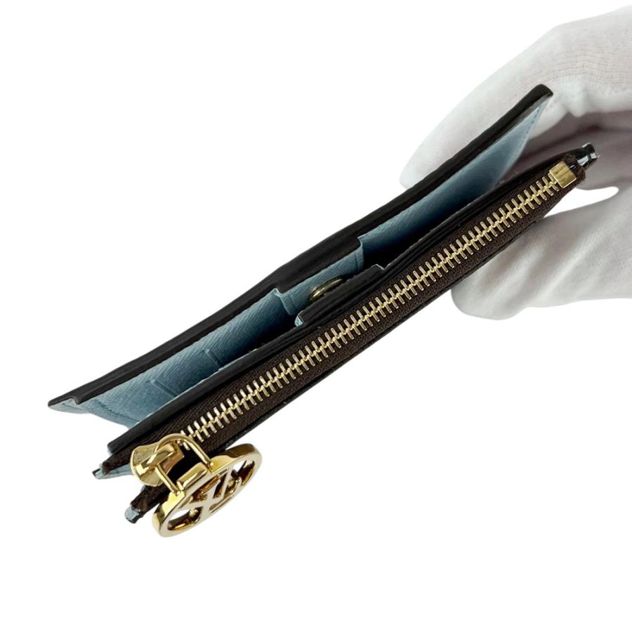 ルイヴィトン ■新同■IC■ ポルトフォイユリサ 二つ折り 財布 コンパクト ウォレット モノグラム ブルーオランプ M83605 箱【678028】11 |  | 04
