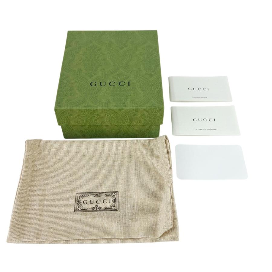 グッチ ■美品■ GGマーモント 二つ折り 財布 ウォレット レザー ピンク グレー  598587 箱 【678141】11 |  | 08