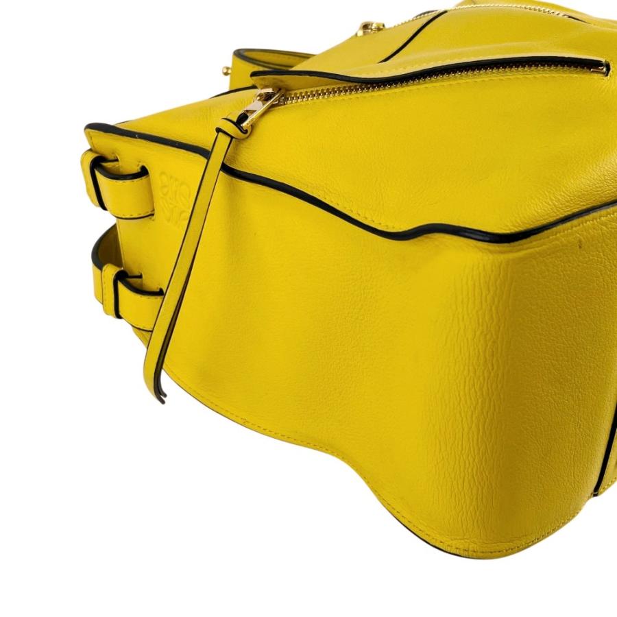 ロエベ ■中古■ ハンモック スモール 2WAY ショルダー ハンド バッグ カバン 鞄 レザー イエロー 【679001】5 |  | 02