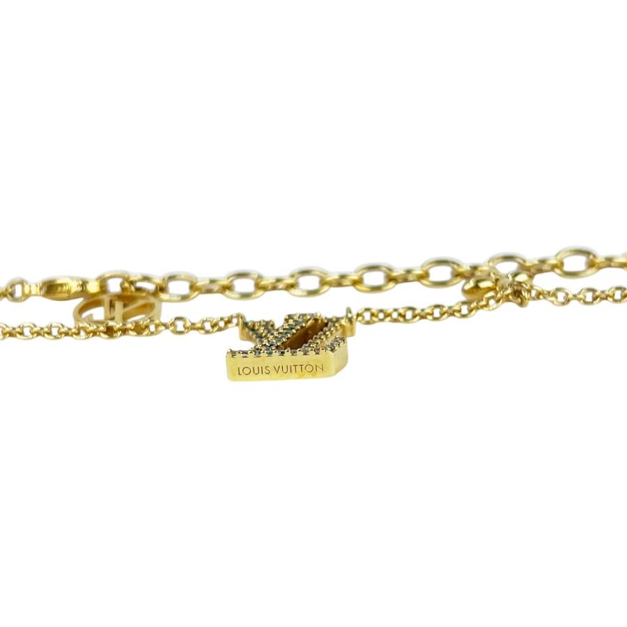 ルイヴィトン ■美品■ アイコニック ネックレス アクセサリー GP ラインストーン ゴールド M00596 【679223】11 |  | 04